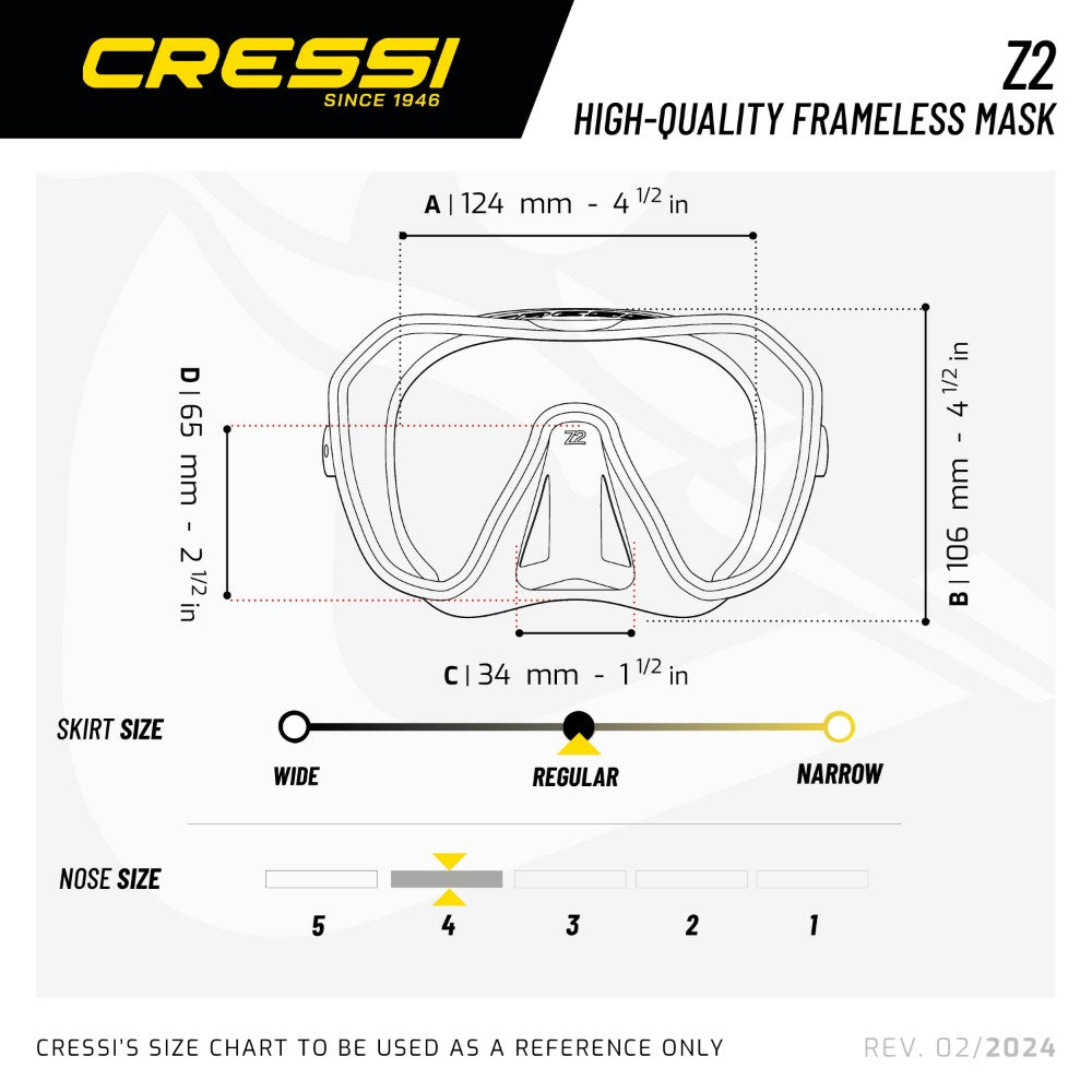 Cressi Z2 Mask
